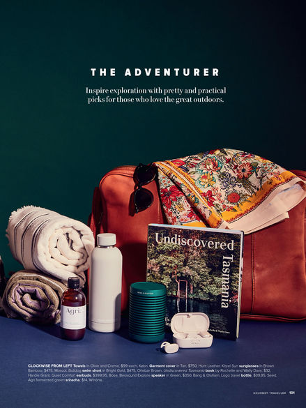 The Adventurer gift guide Gourmet Traveller