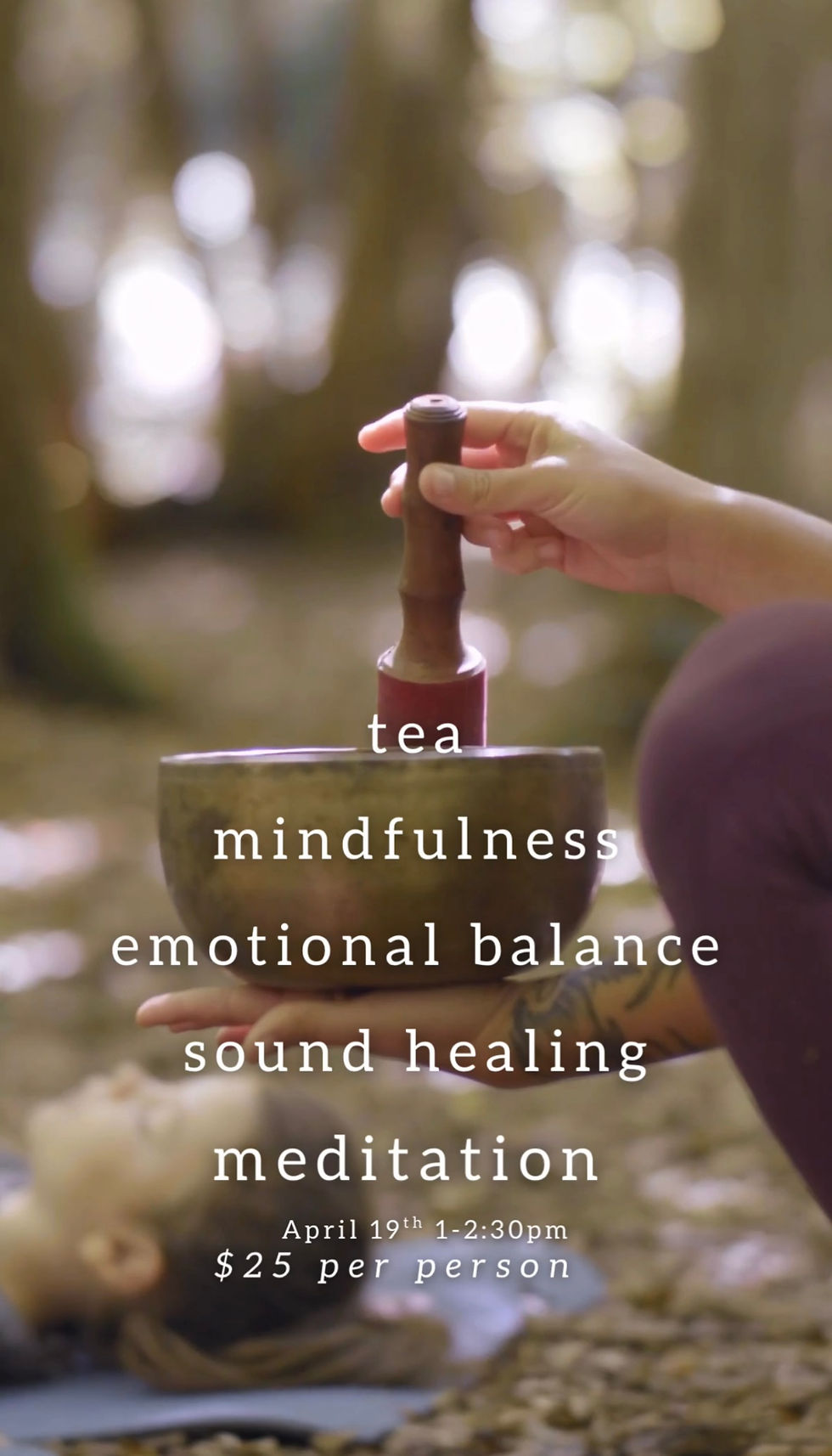 Sound bath 