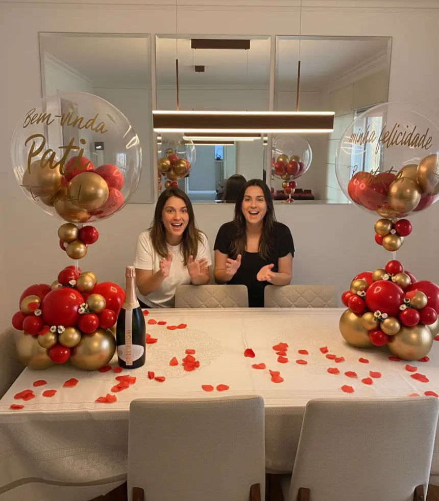 surpresa de aniversário