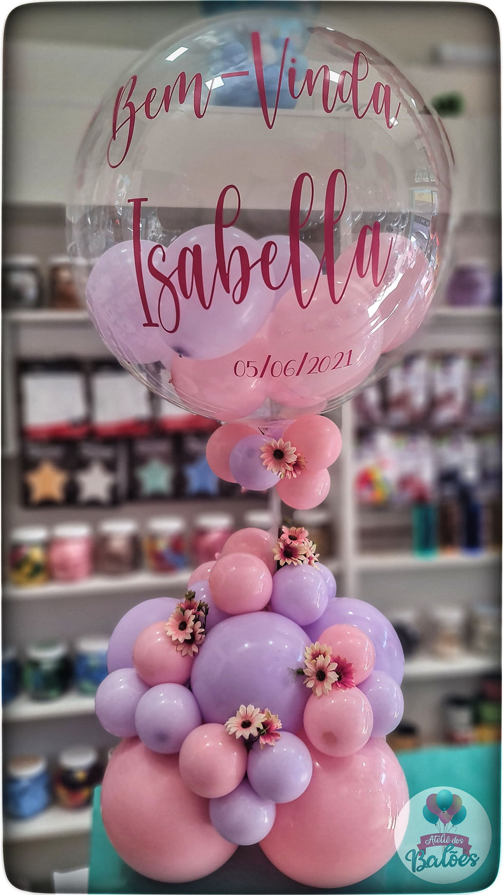 Miniatura: Bubble Roma | Balões Personalizados para Mesa