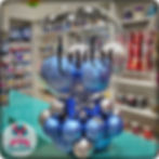 Miniatura: Balões de Aniversário personalizados masculinos em tons de azul e prata