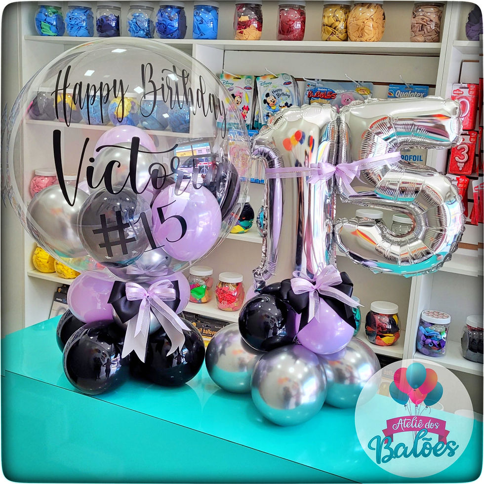 Miniatura: Combo Paris | Balões Personalizados