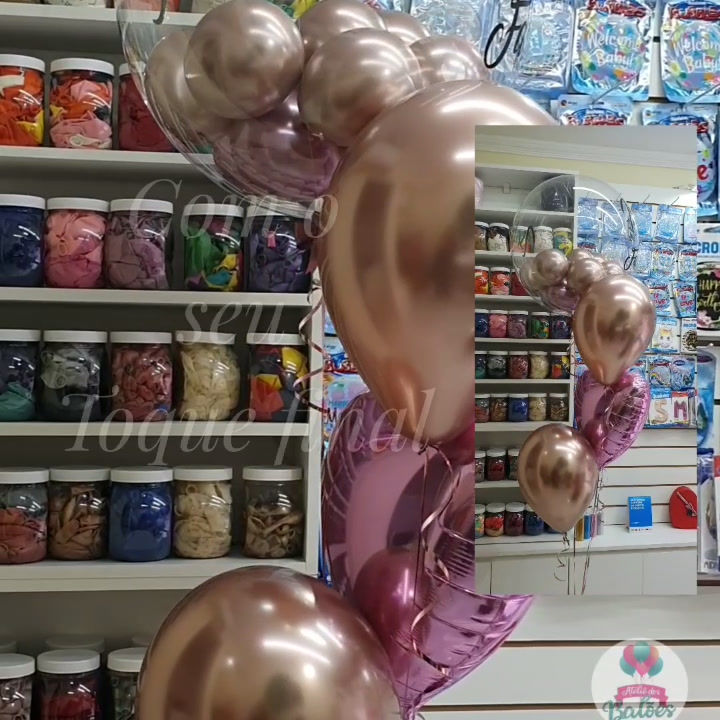 Miniatura: Buquê de Balões Atenas