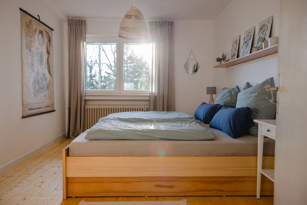Waldferien Wohnung Schlafzimmer