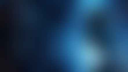 A humanoid robot is deeply engaged in digital data analysis, its artificial intelligence illuminated by soft blue light, within a futuristic cyber environment.