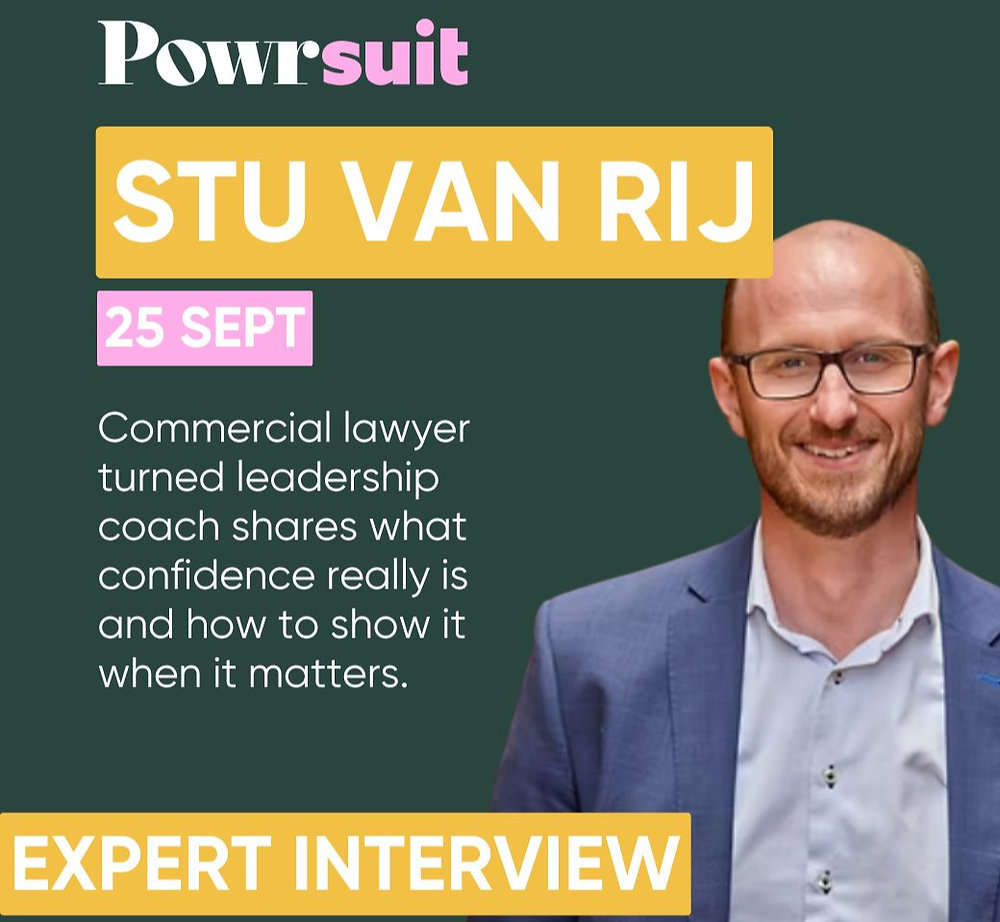 Stu Van Rij Expert Interview - Confidence