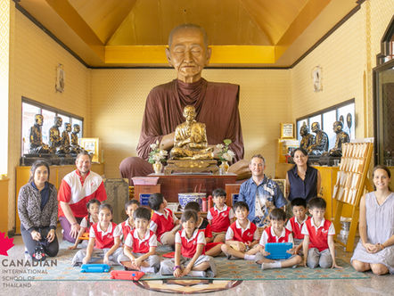 🚶 CIST Grade 1 and Kindergarten students "Walking Trip of The Neighborhood" 🤗