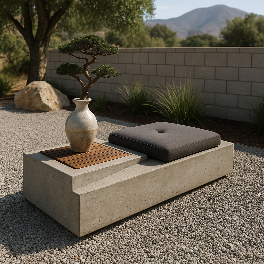 Concrete Planter Lounge