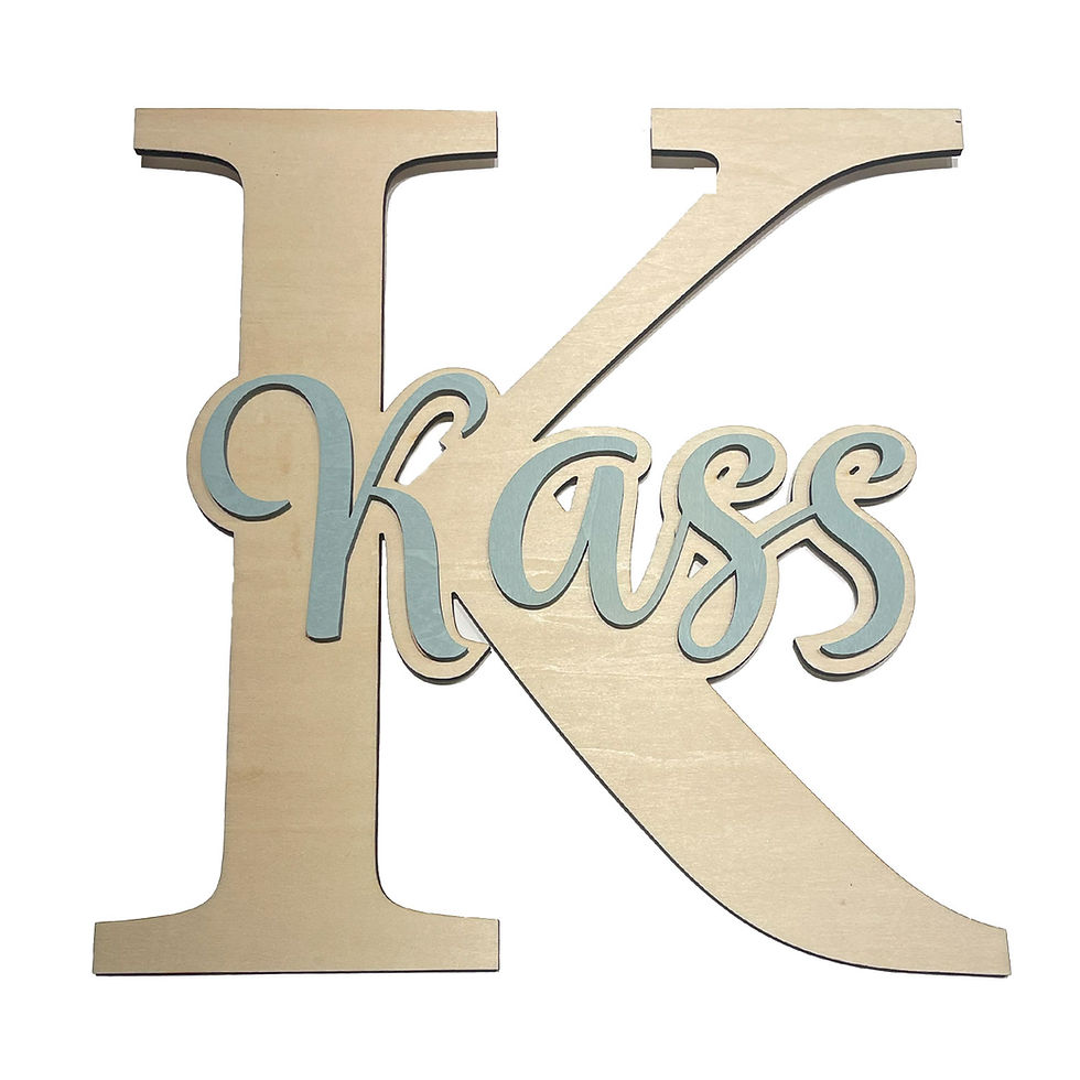 Thumbnail: Name Wall Hanging