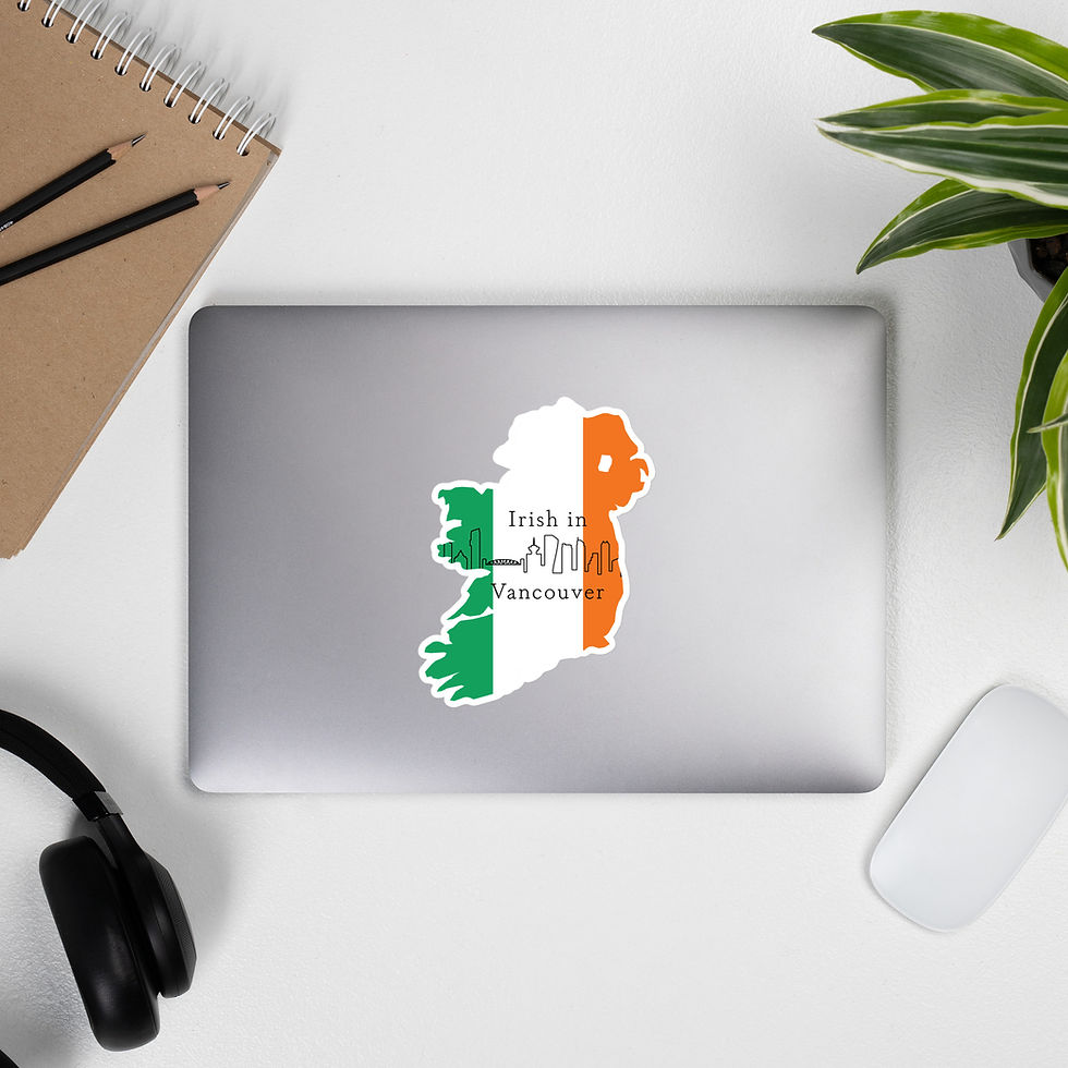 Thumbnail: Irish in Vancouver 5.5" Sticker