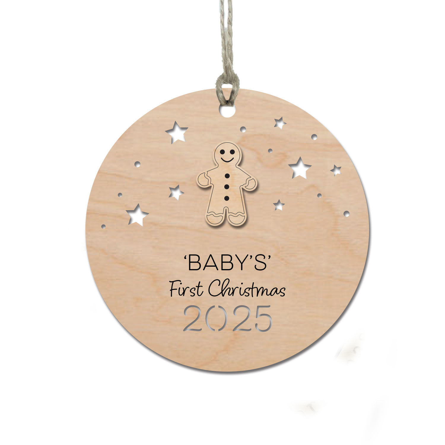 Christmas - Custom Baby's First Christmas Ornament