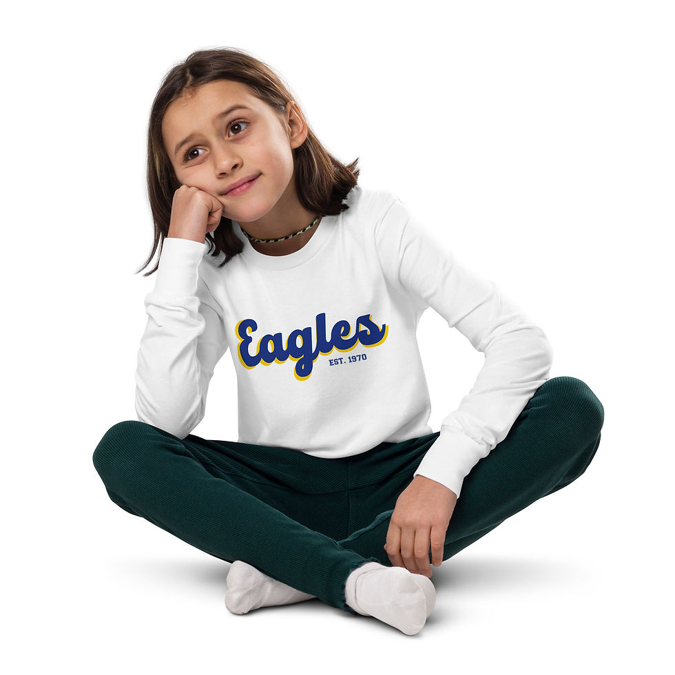 Thumbnail: RETRO EAGLES Youth long sleeve tee