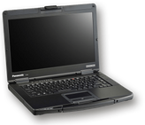 semi rugged laptop panasonic toughbook black cobra cf54 techtough