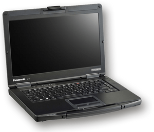 Panasonic Toughbook CF-54 Black Cobra laptop uso rudo