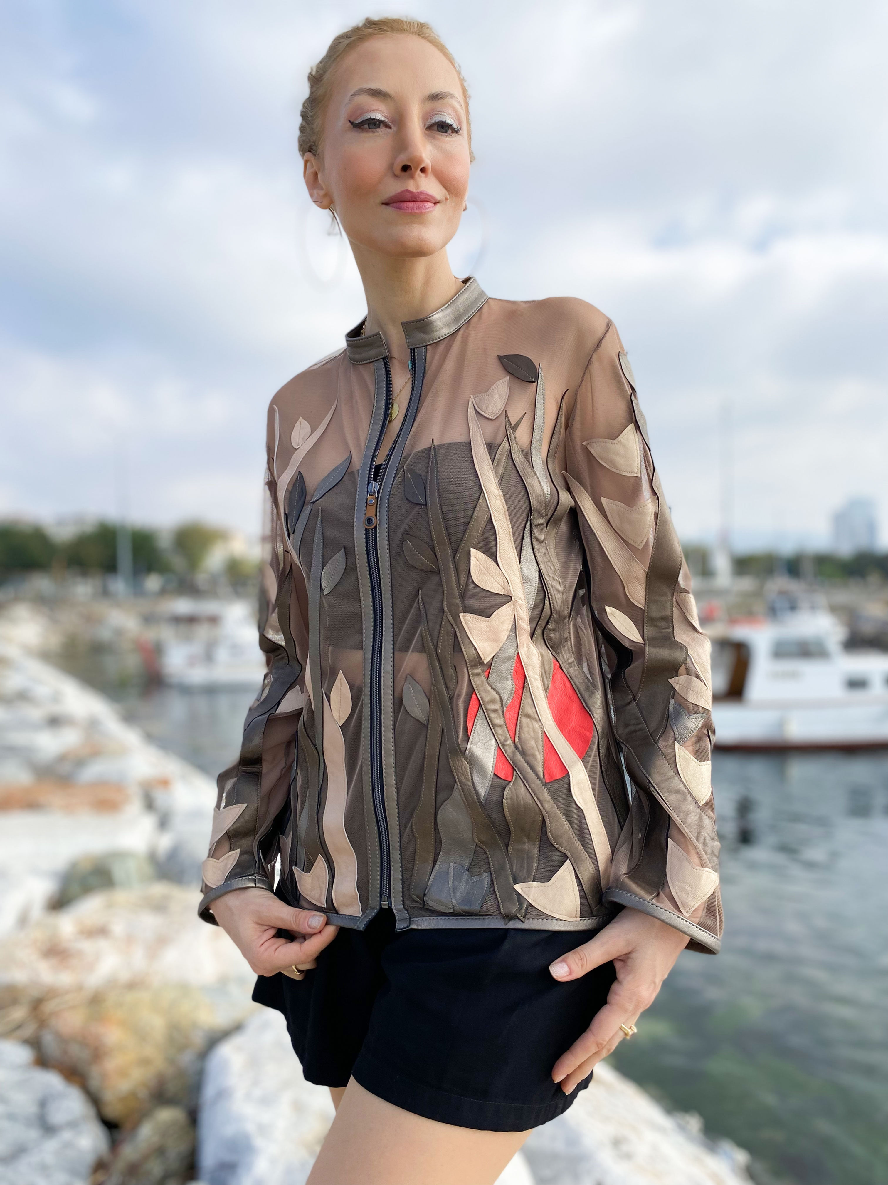 Sunset Handmade Leather Jacket