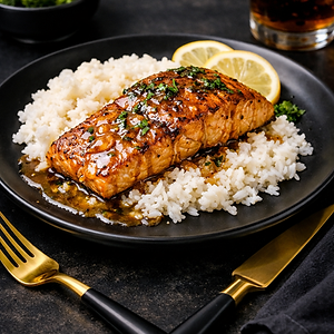 Salmon and Rice