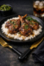 Lamb Chops and Rice