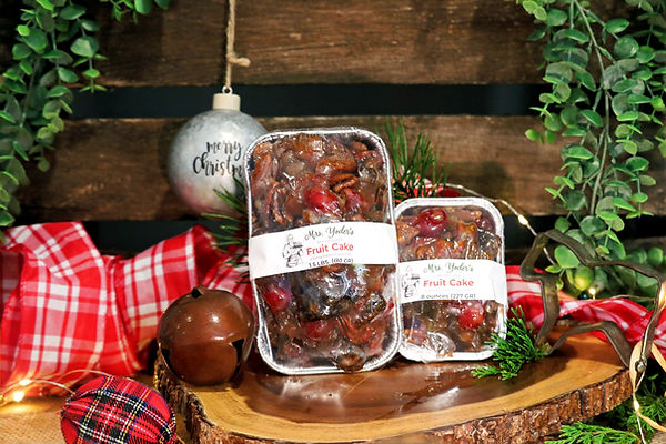 Mrs. Yoder's Fruitcake 1.5 lb. and 8 Oz.