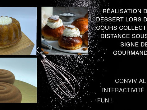 Patiss' at home, votre animation à distance sous le signe de la gourmandise