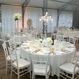 Salle de réception du mariage de Clara & Nathan