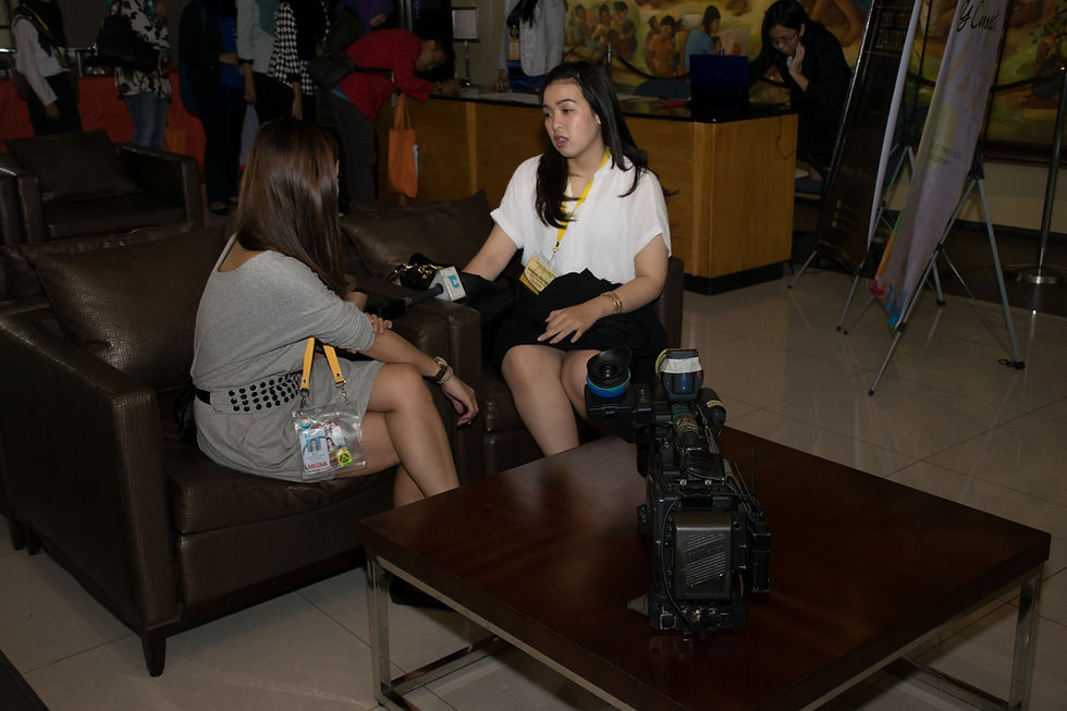 Gita's Interviewed in Philippines