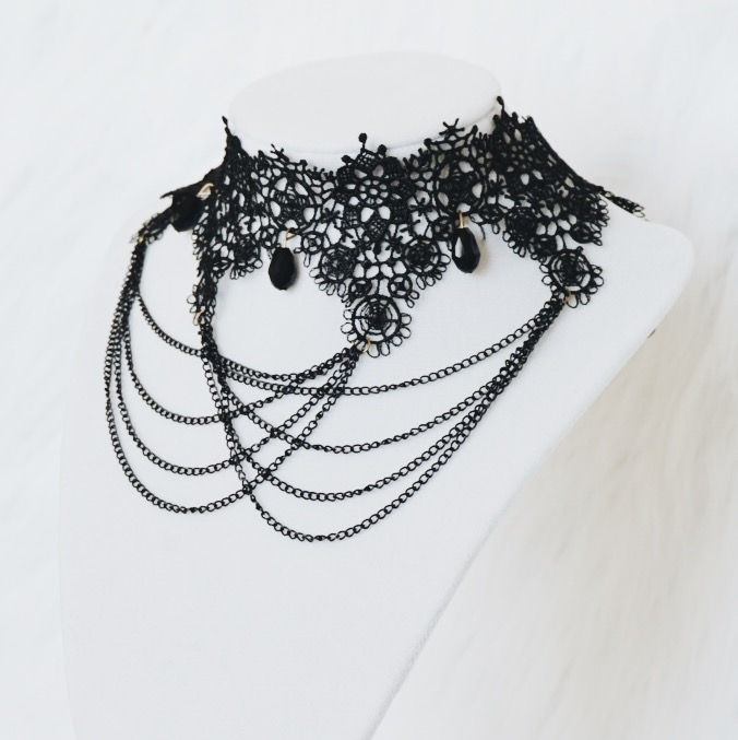 Thumbnail: Black Lace Choker
