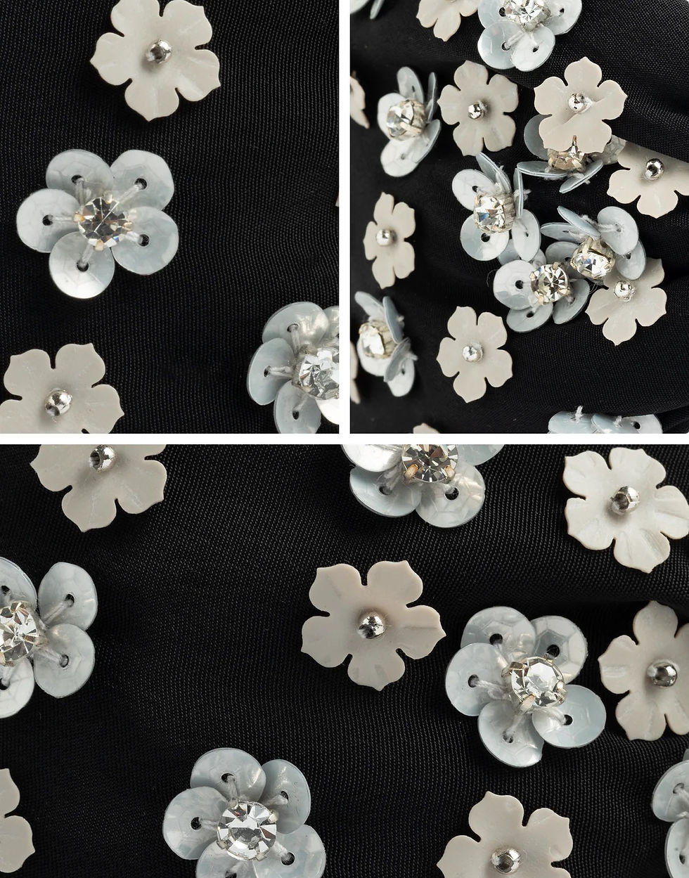 Miniatura: Black bloom headband 