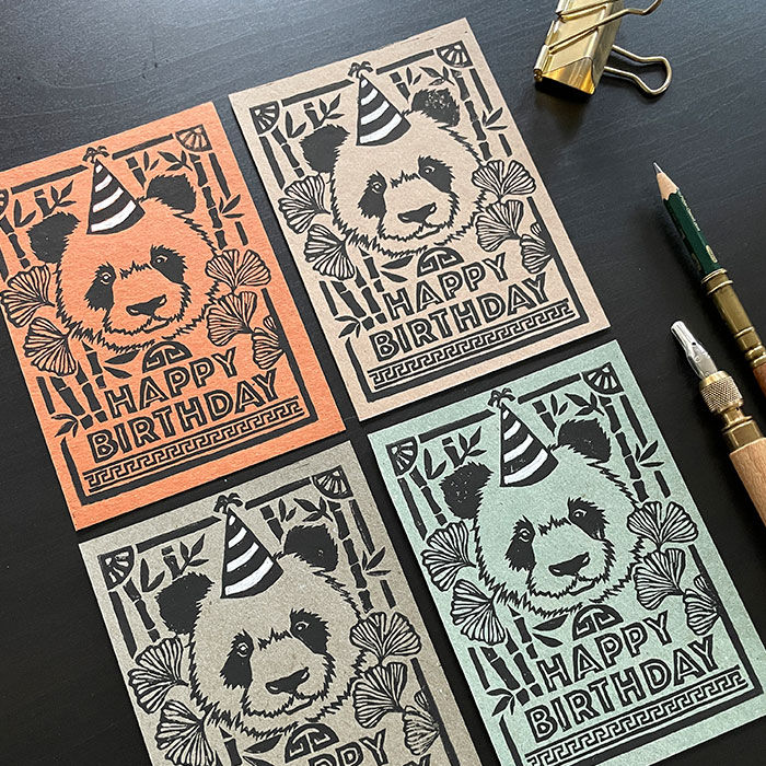 Miniaturbild: KARTEN SET ,,PANDA"