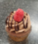 Chocolate Raspberry Cupcake