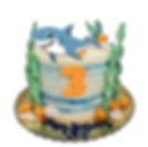 Happy Shark Cake
