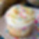 Rainbow Confetti Cupcake