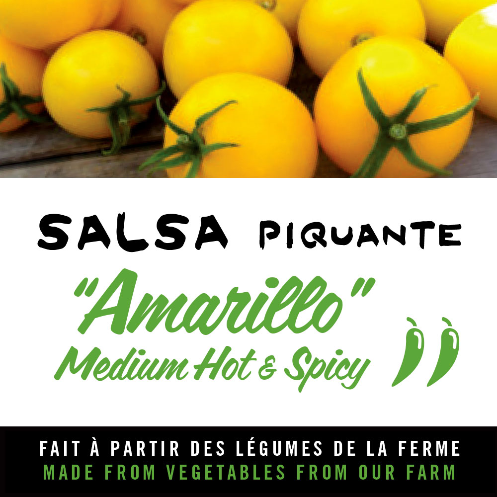 Salsa piquante "Amarillo" - Medium hot and spicy salsa