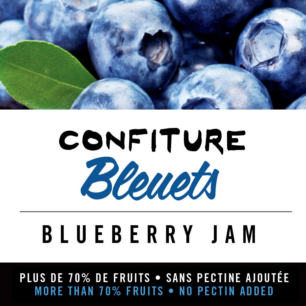 Confiture de bleuets - Blueberry Jam