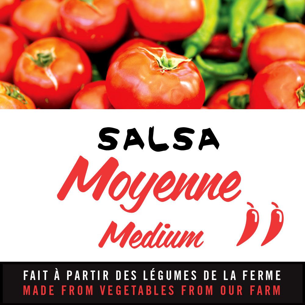 Salsa moyenne - Medium salsa