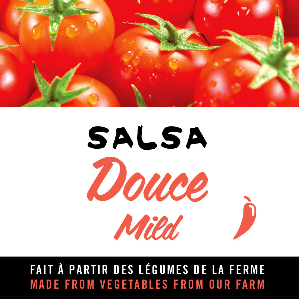 Salsa douce - Mild salsa