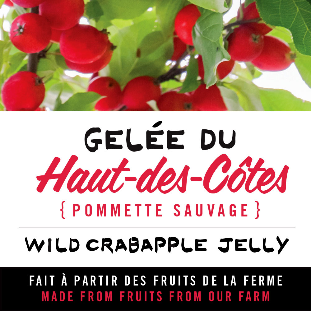 Gelée de pommette sauvage - Wild crabapple jelly
