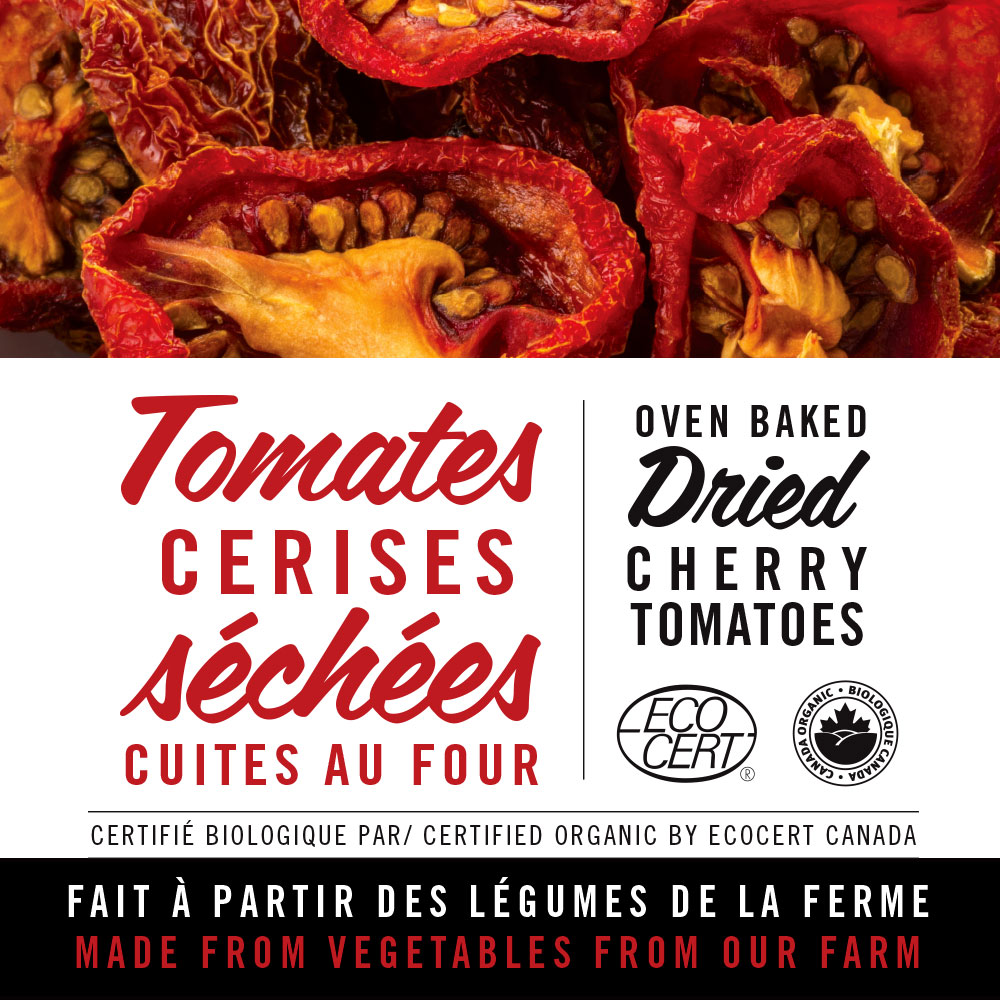 Tomates cerises séchées - Dried cherry tomatoes
