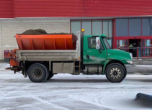 Truck doing site monitoring