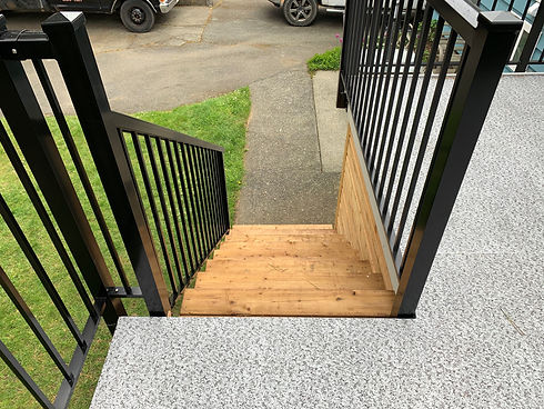 vinyl deck