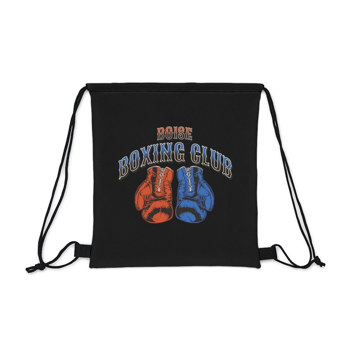 Boise Idaho boxing club: Outdoor Drawstring Bag