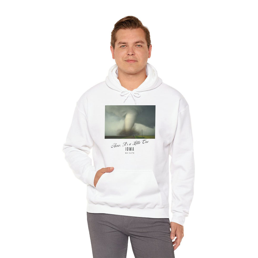 Thumbnail: Tornado Iowa: Unisex Heavy Blend™ Hooded Sweatshirt