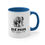 Thumbnail: Benin Elephant: Accent Coffee Mug, 11oz