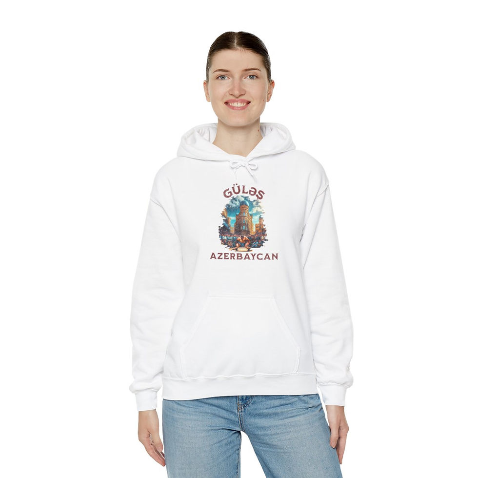 Thumbnail: Gules Azeri: Unisex Heavy Blend™ Hooded Sweatshirt
