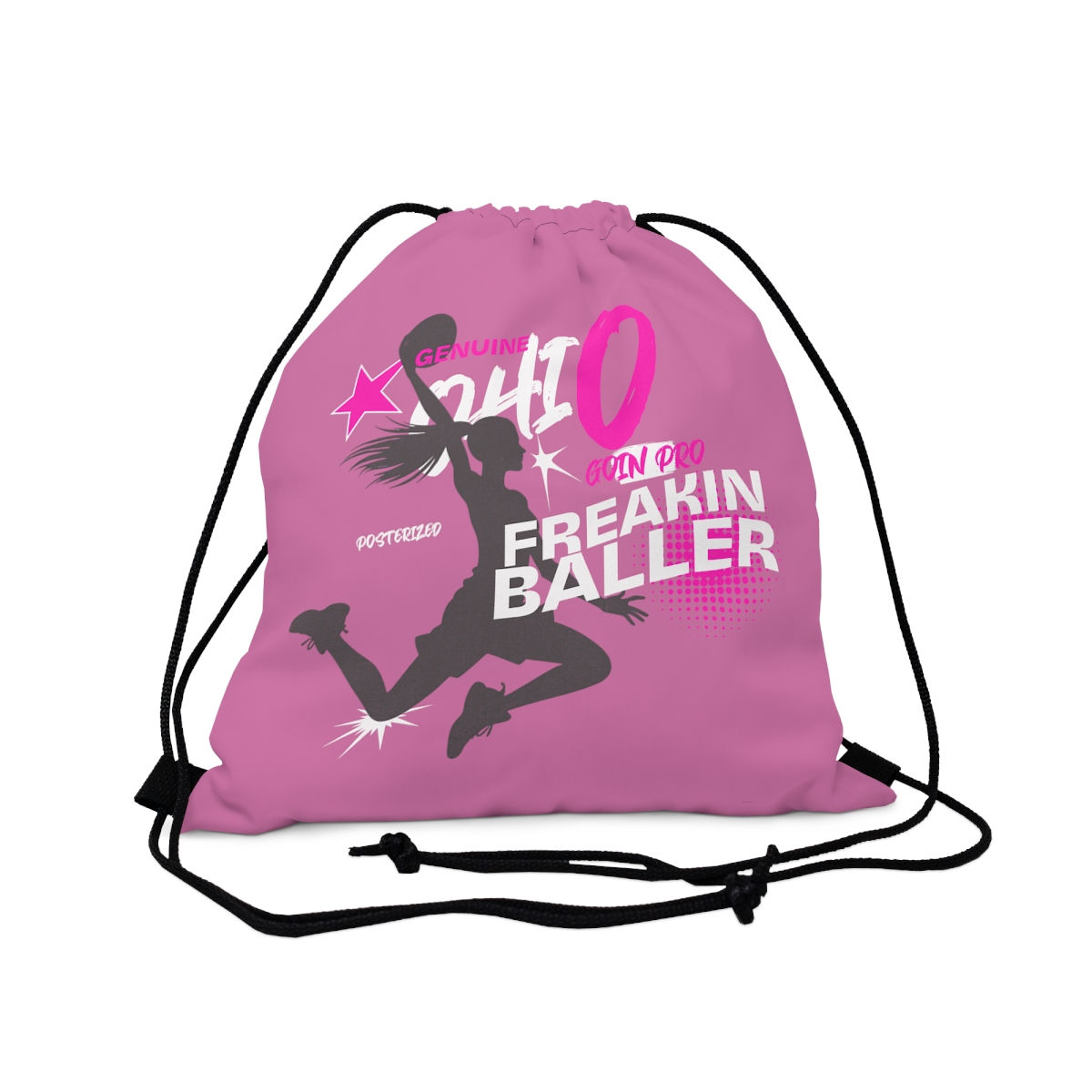 Ohio Baller: Outdoor Drawstring Bag