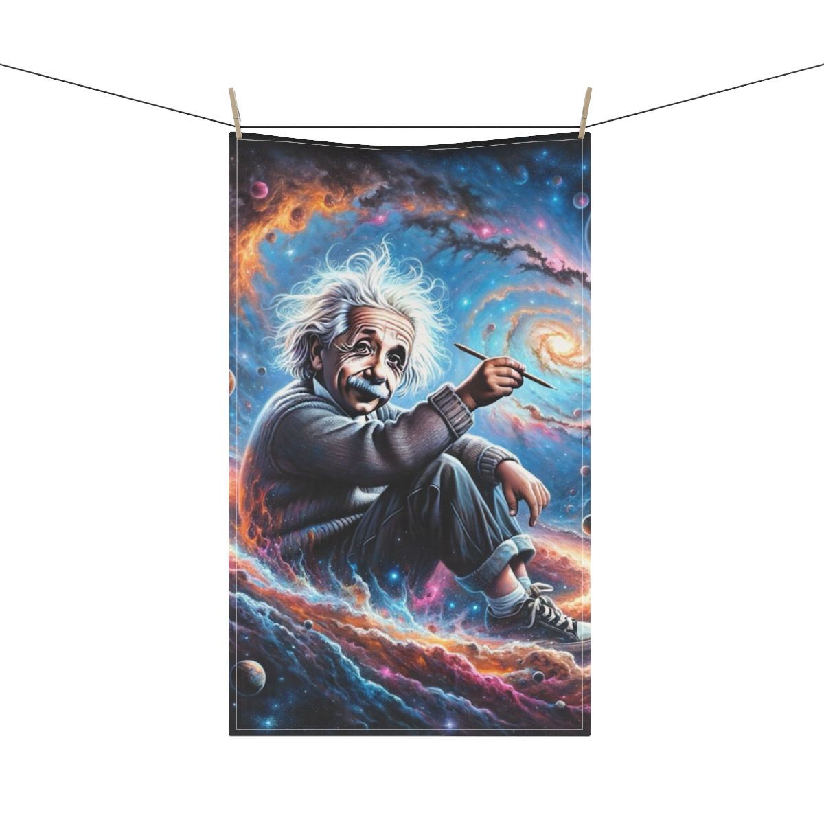 Einstein in Space: Kitchen Towel
