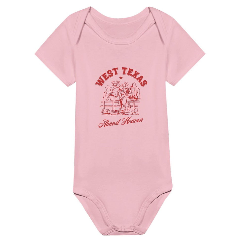Thumbnail: West Texas Almost Heaven: Classic Baby Short Sleeve Bodysuit