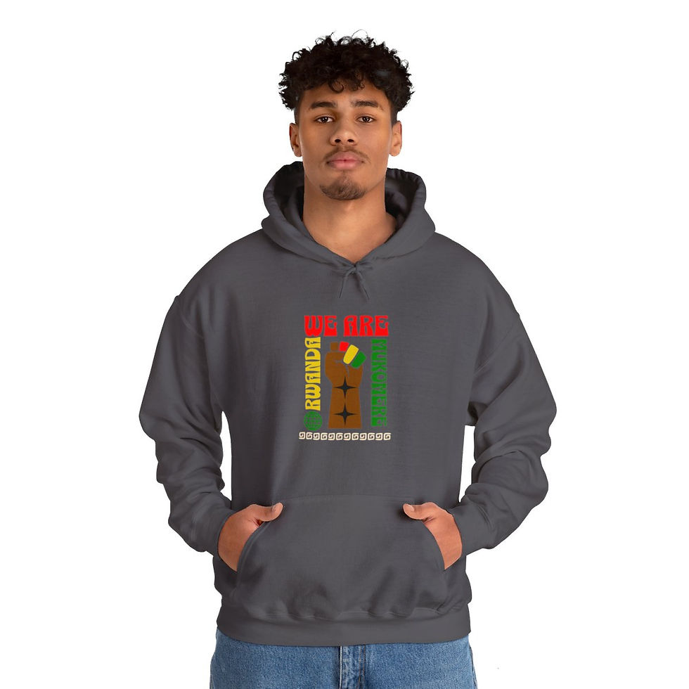 Thumbnail: Rwanda Strong: Unisex Heavy Blend™ Hooded Sweatshirt