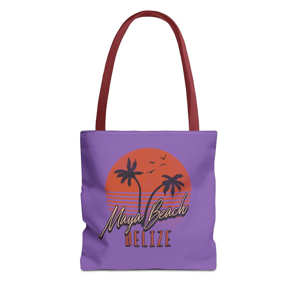 Thumbnail: Maya Beach Belize: Tote Bag (AOP)