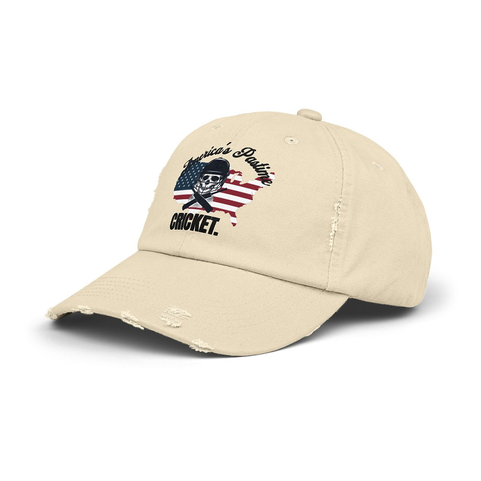 Thumbnail: America's Pastime: Unisex Distressed Cap