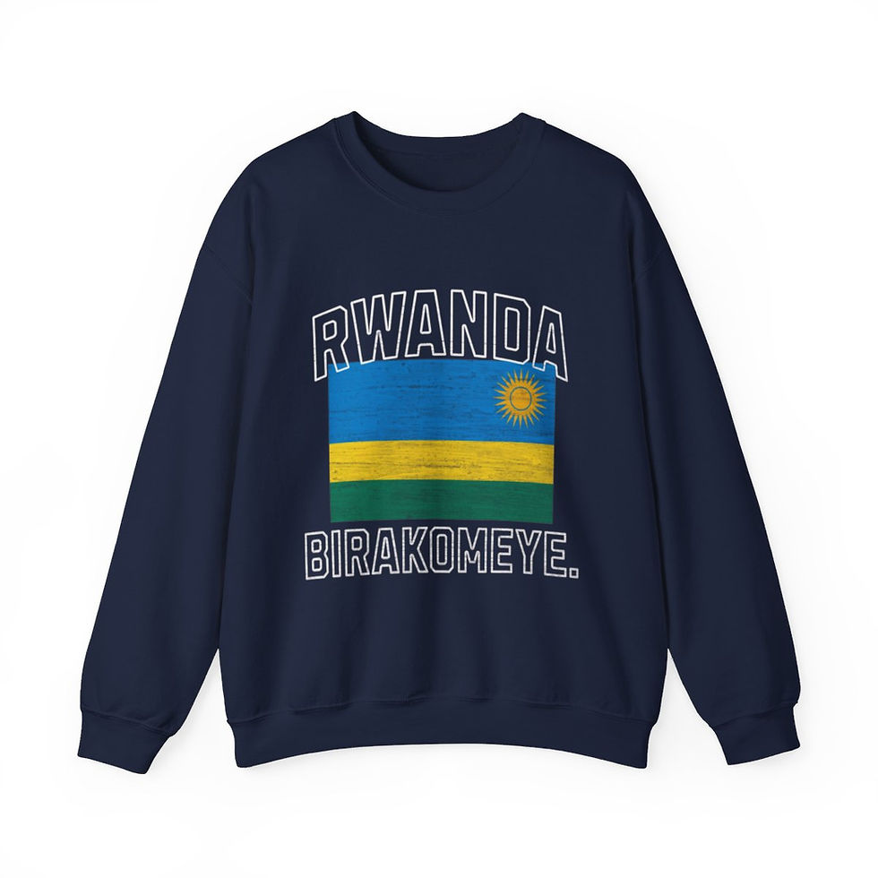 Thumbnail: Rwanda Tough Birakomeye Unisex Heavy Blend™ Crewneck Sweatshirt